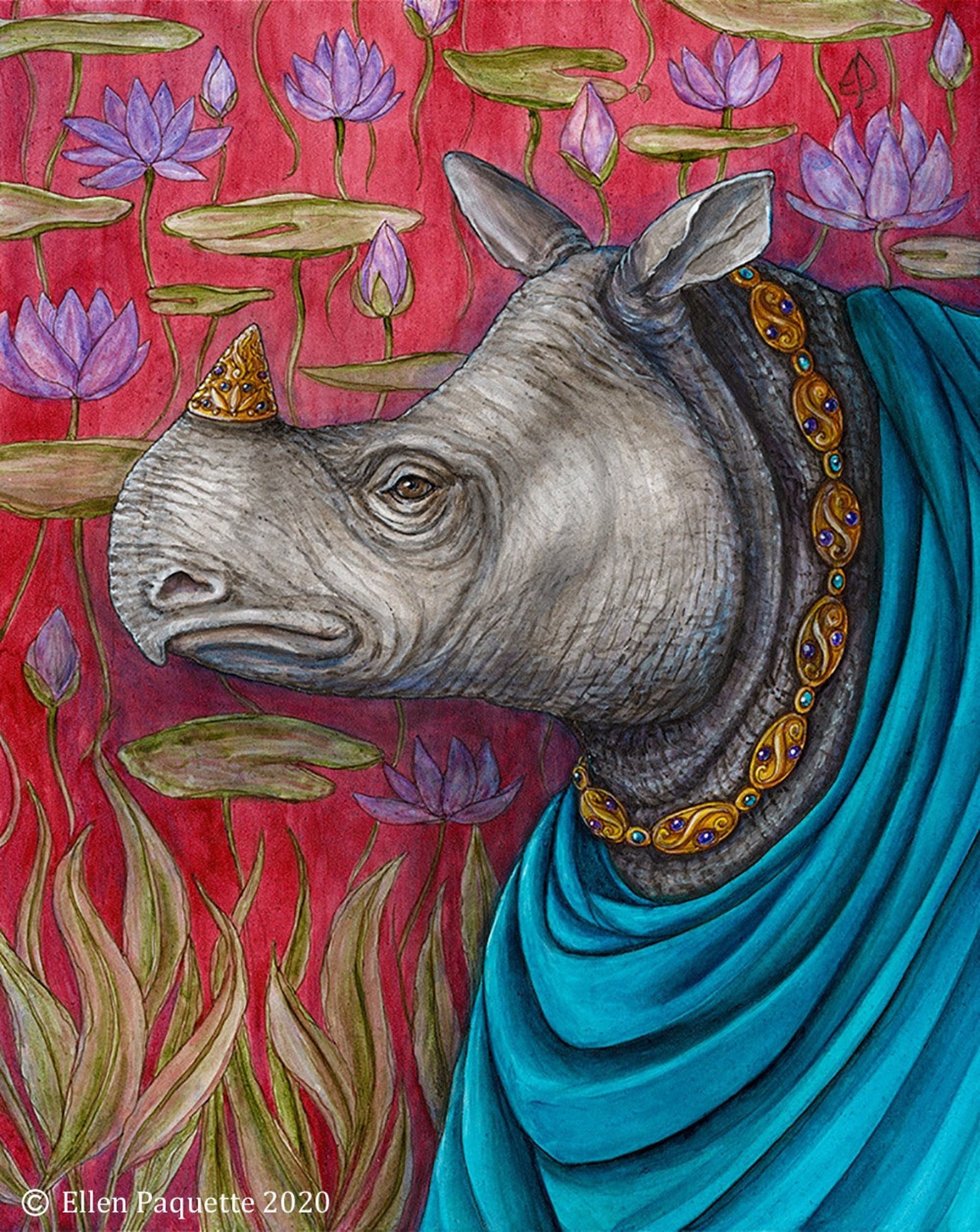 javan rhinoceros