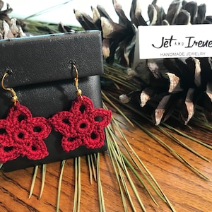 Crocheted Earrings HANDMADE