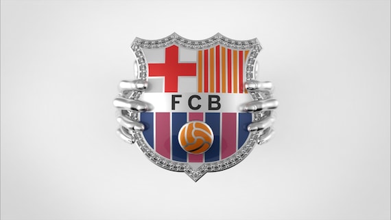 bague or fc barcelone bague or fc barcelone