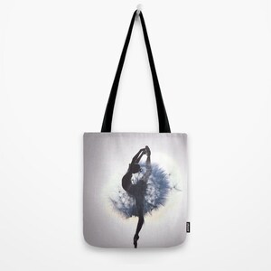 Dancer - Digital Art Print Tote Bags (3 Sizes)