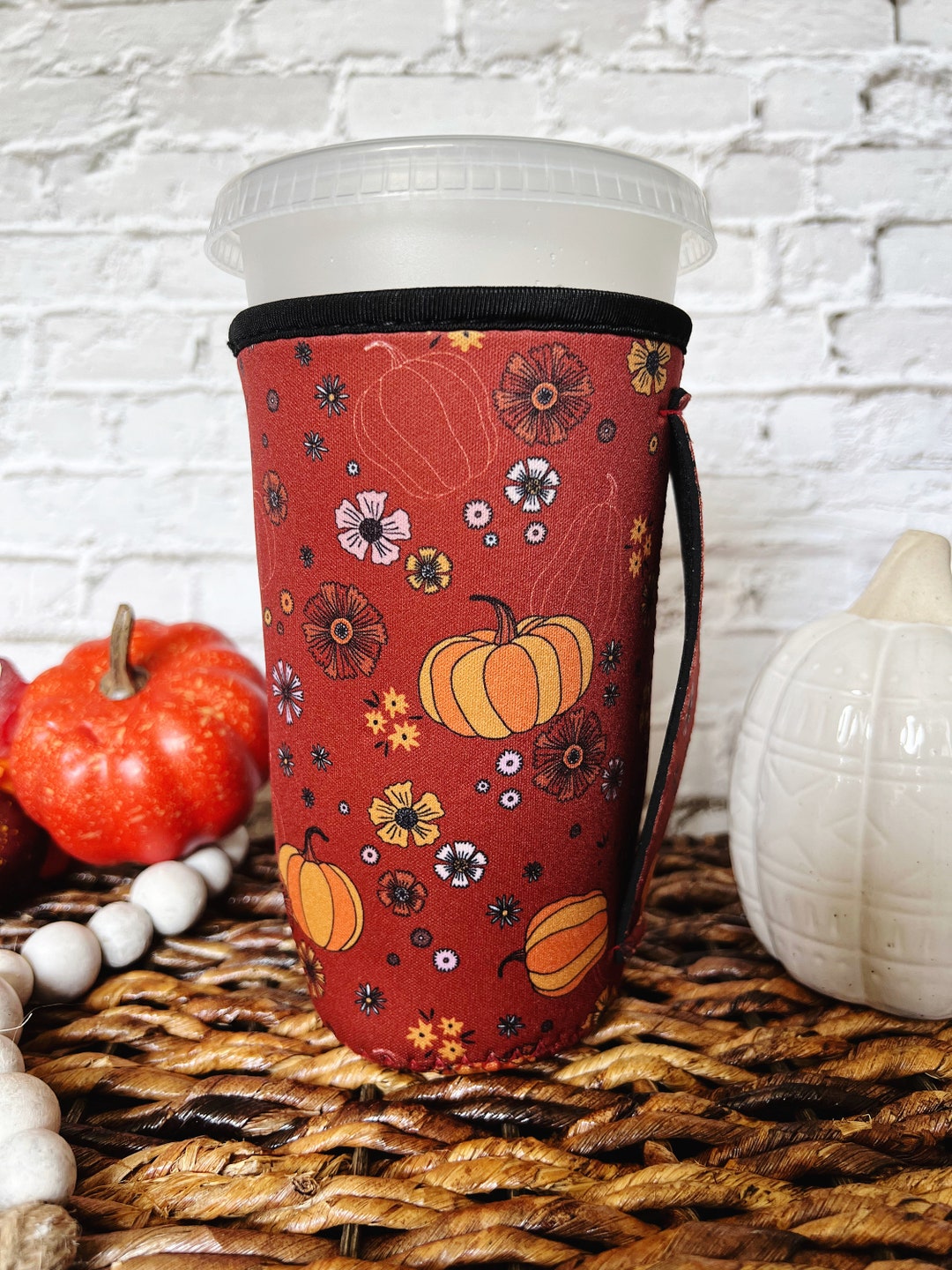 Iced Coffee Sleeve With Handle, Iced Coffee Gift for Coffee Lovers