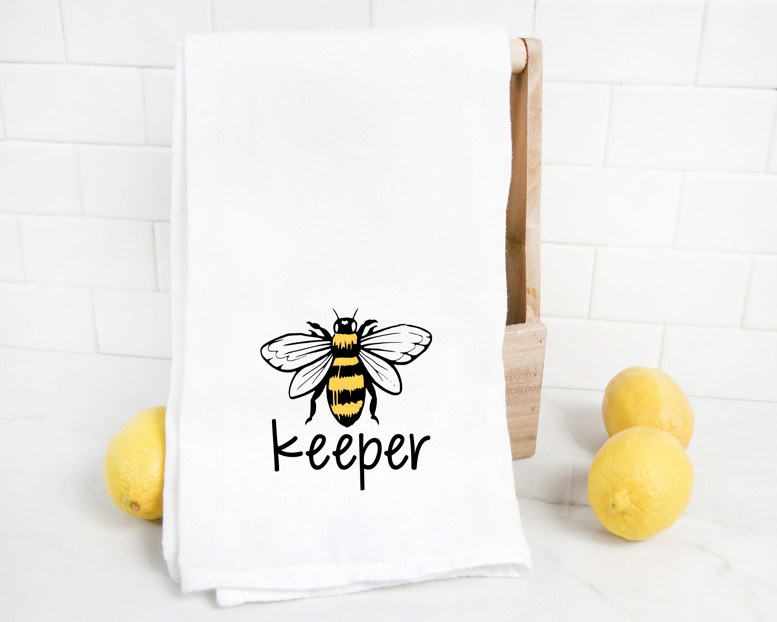 Set of 2 Watercolor Bee Kitchen Dish Towel 18 x 28 Inch, Seasonal Spring  Summer Tea Towels Dish Cloth for Cooking Baking