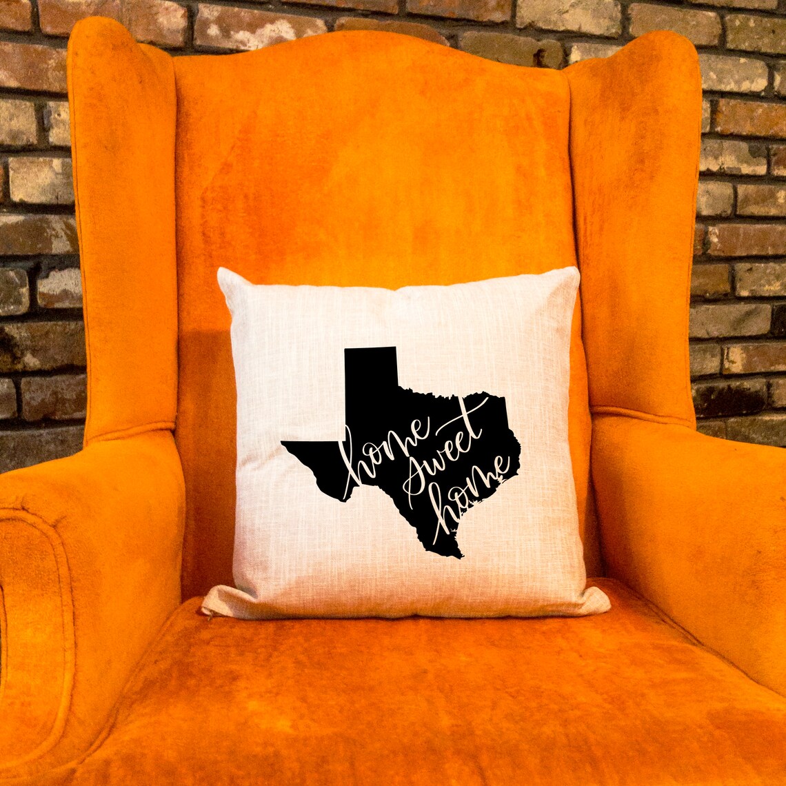 Texas Pillow Texas Gift Texas Decor Texas Throw Pillow Etsy