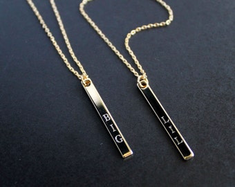 Barketting Big en/of Little Sisterhood, gepersonaliseerde vrouwenclubsieraden, grote zus, zusje