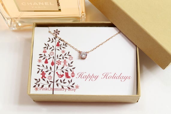 Hammered Crescent Moon Necklace in Gold 
