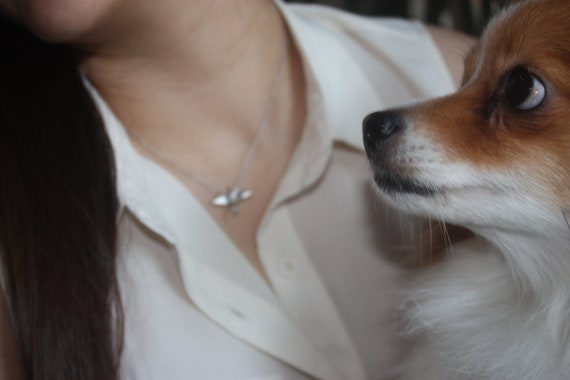 Origami Kraan Hanger Ketting Papier Vouwen Zoals Vogels Goudzilverrose Gold Vliegende Vogel Kerstmis