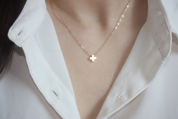 CHESKY Collier épais en plaqué or 14 carats pour femmes