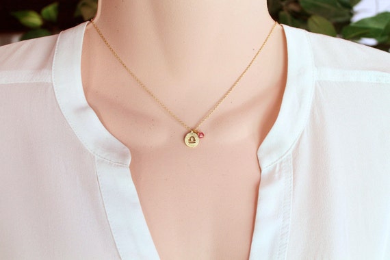 Zodiac Necklace, Birth Sign Charm Necklace, Gold/ Silver/ Rose Gold, Star Sign Necklace, Astrology Necklace, Zodiac Signs Cut out, Horoscope