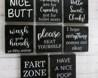 funny bathroom decor etsy