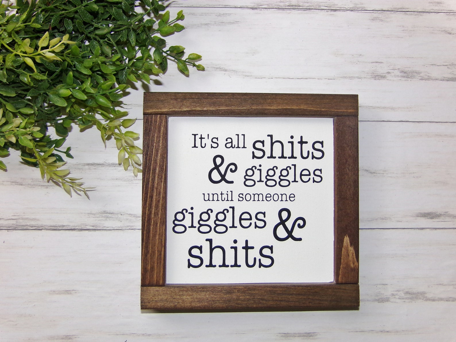 It's All Shits and Giggles Until Someone Giggles and Shits | Etsy