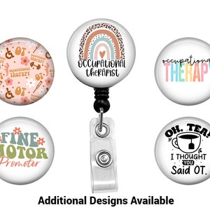 Occupational Therapy Badge Reel 