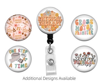 I've Got Your Back Physical Therapist Occupational Therapy OT PT PTA Nurse Badge  Reel 