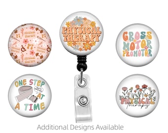 I've Got Your Back Physical Therapist Occupational Therapy OT PT PTA Nurse Badge  Reel 