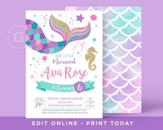 mermaid-invitation-mermaid-birthday-invitation-pool-party-invitation