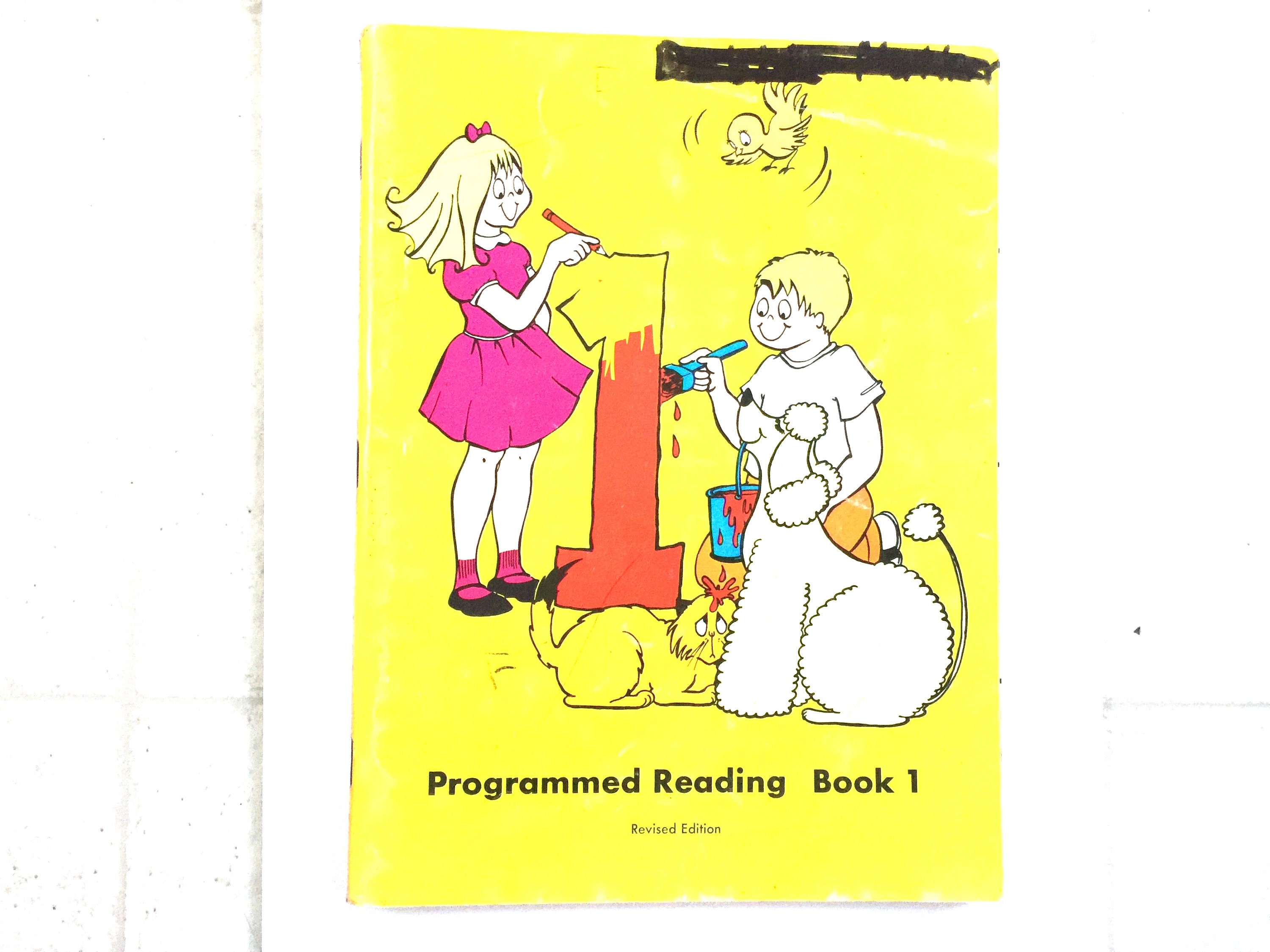 Book　Etsy　Children's　1968　Vintage　School　Programmed　Reading