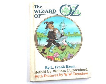 Stara książka o Czarnoksiężniku z Krainy Oz: Wydanie szkolne z 1984 r., William Furstenberg