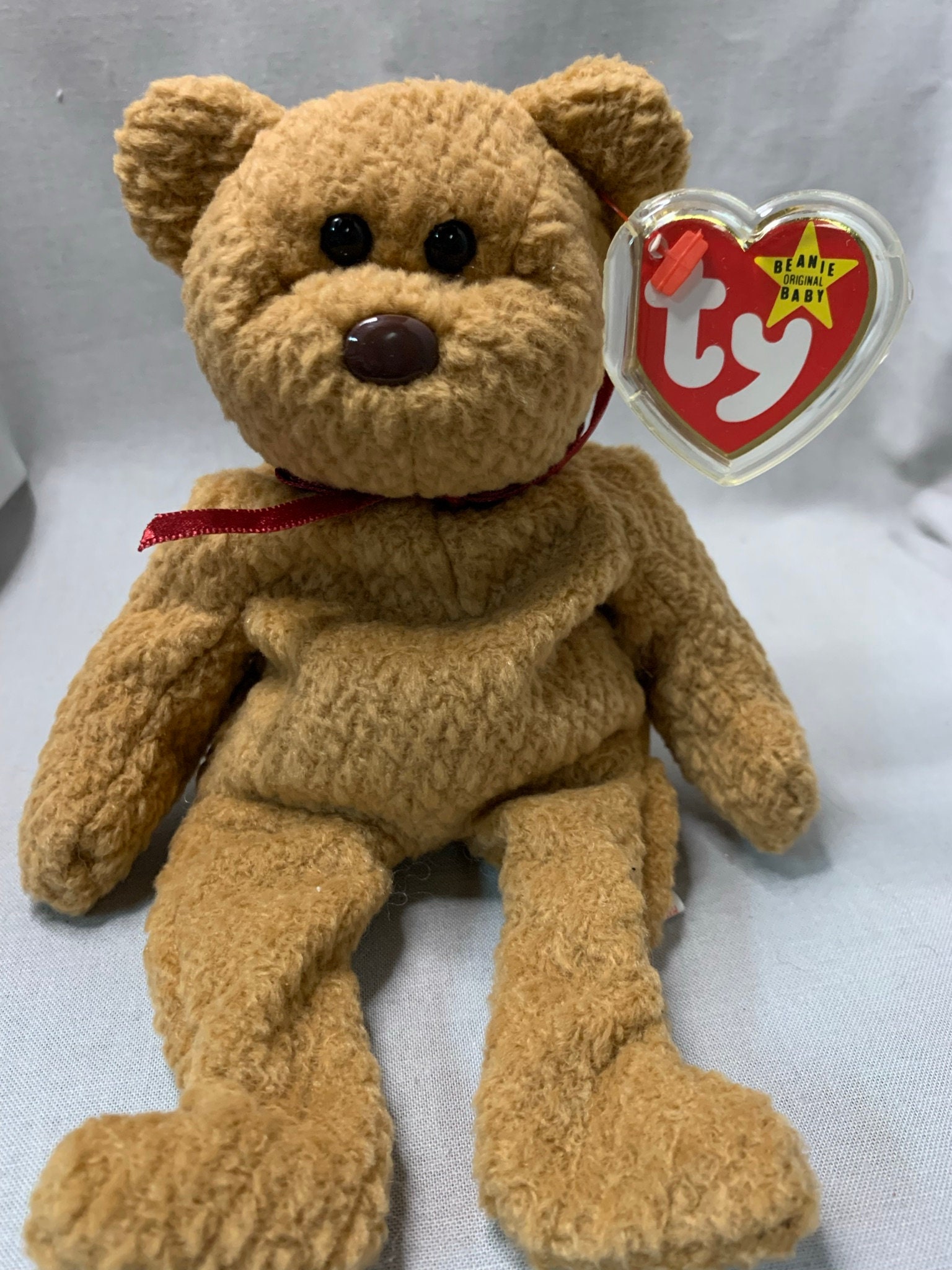 Ty Beanie Babies Curly The Bear Plush 4052 for sale online 
