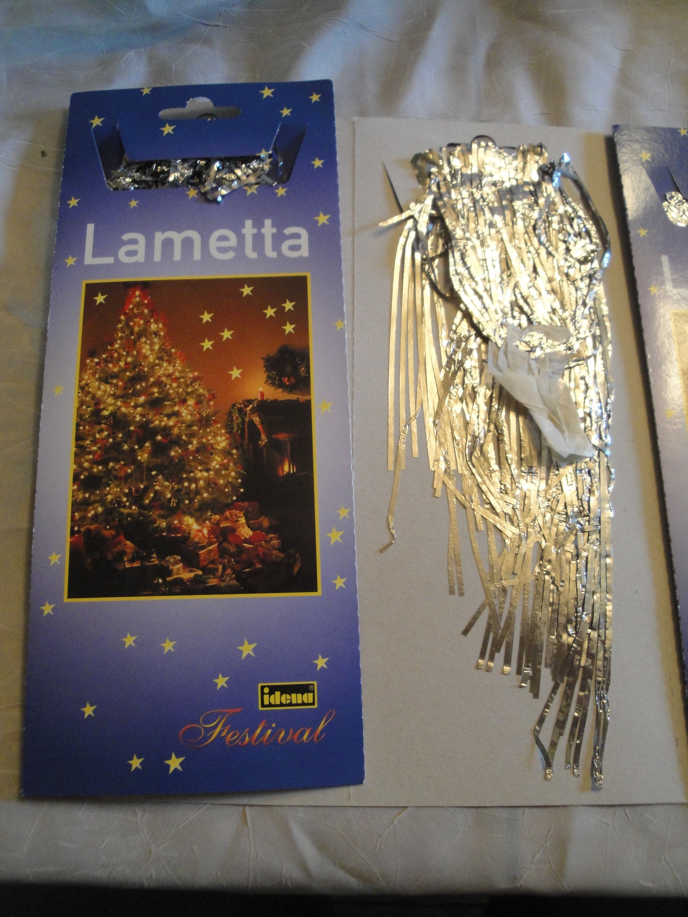 Lead christmas tinsel Clearance