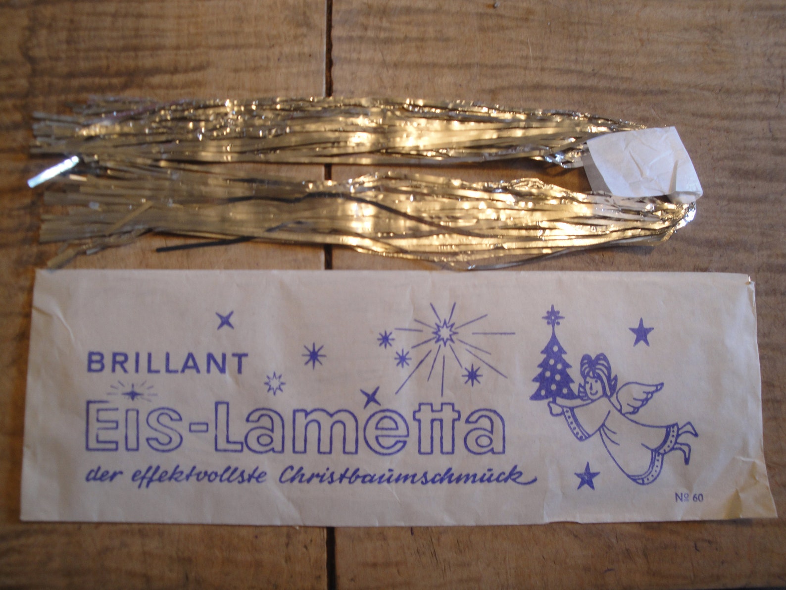 ONE Pack Real German Lead Christmas Tree Tinsel Silver Icicles Etsy