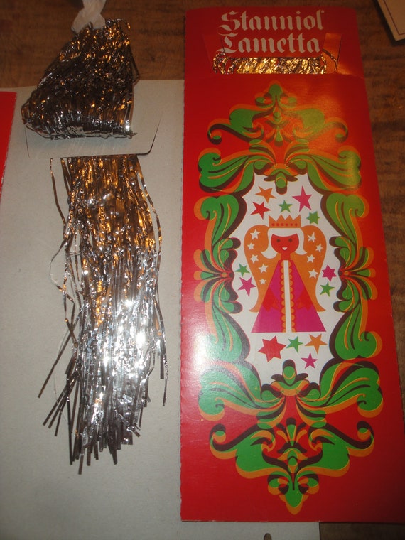 Lead christmas tinsel Clearance
