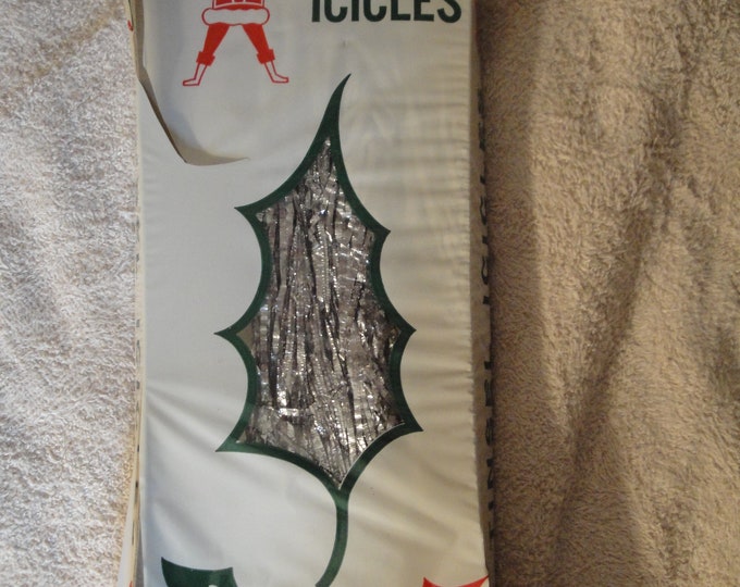 ONE 1950s Real Lead Christmas Tree Tinsel Icicles New Old Etsy