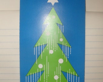 2 German Christmas Tree LEAD Tinsel SILVER Brilliant Eis Lametta c 1930s Icicles 