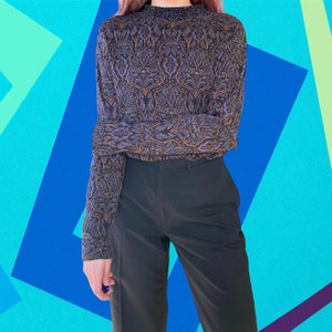 Paisley turtleneck discount