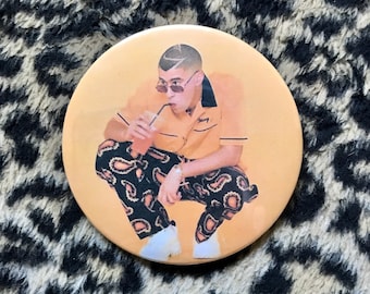 Bad Bunny Button