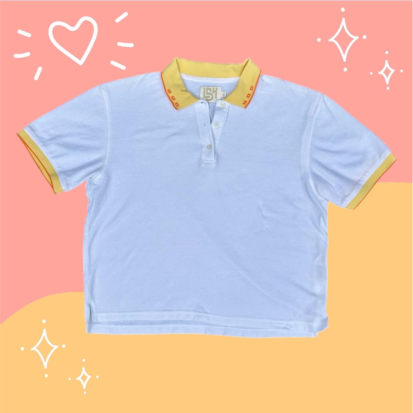 90s Geometric Polo - Etsy