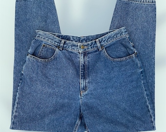 Vintage 90’s 34W Dark Wash High Rise Liz Claiborne Denim Jeans Size M / L