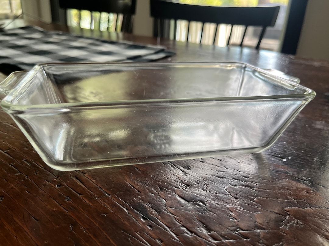 Bread Loaf Pan, Glass Bread Pan, Pyrex Dish, Vintage Baking Etsy