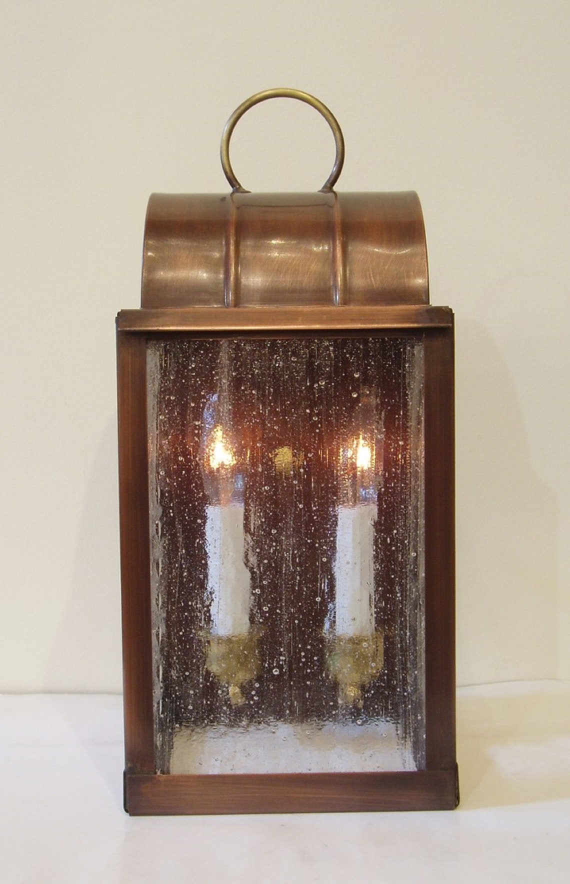 Medium 1860 lantern solid copper made in the USA. Etsy