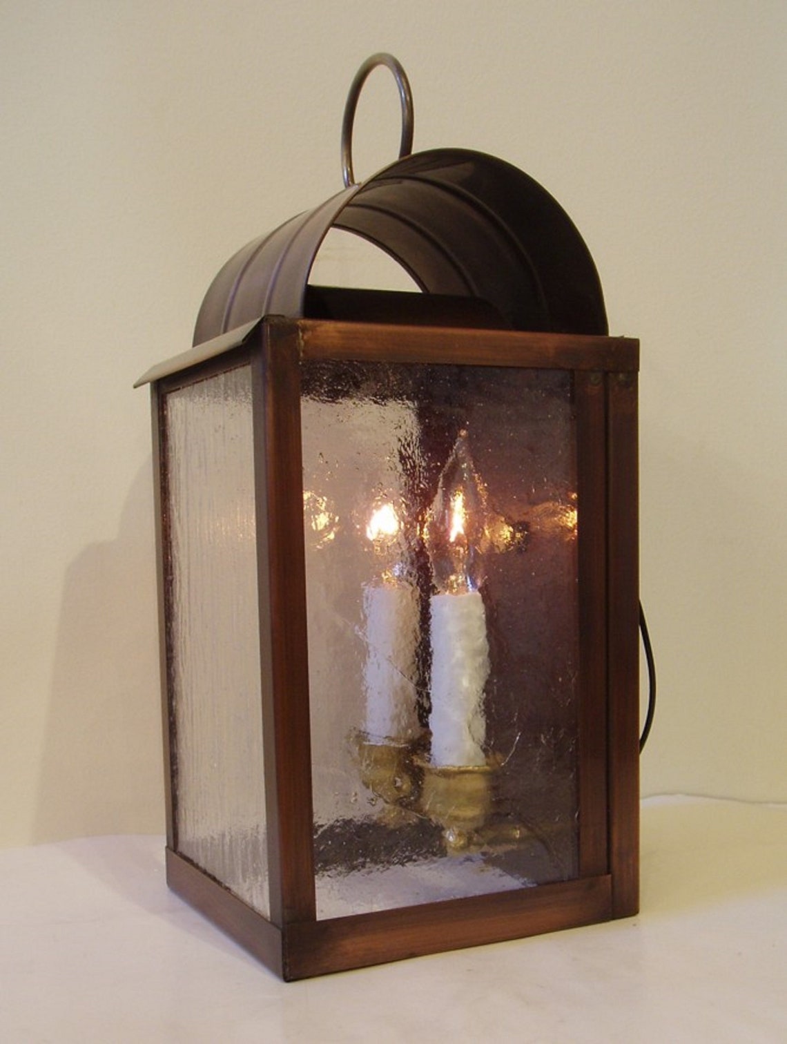 Medium 1860 lantern solid copper made in the USA. Etsy