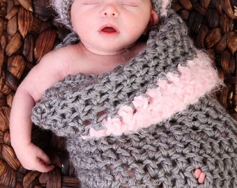 Baby cocoon crochet pdf pattern, Baby cat hat crochet pattern,Baby Halloween costume