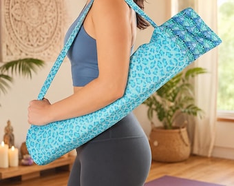 Yoga Mat Carry Bag Sewing Pattern, Easy DIY Yoga Bag Tutorial, PDF Download