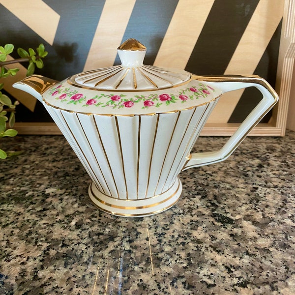 Art Deco Teapot Etsy