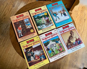 The Boxcar Children Books #1, #5, #6, #7, #8, #10, #16, #17