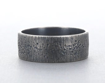 Sterling Silver Rustic Band