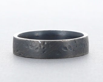 Sterling Silver Rustic Band