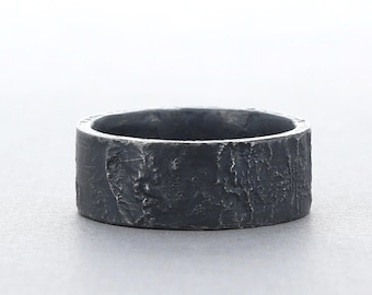 Sterling Silver Rustic Band