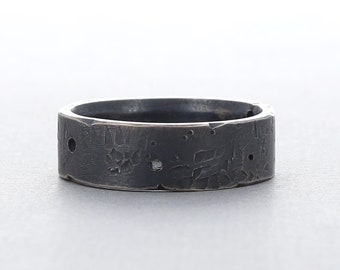 Sterling Silver Rustic Band