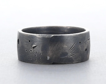 Sterling Silver Rustic Band