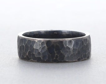 Sterling Silver Rustic Band