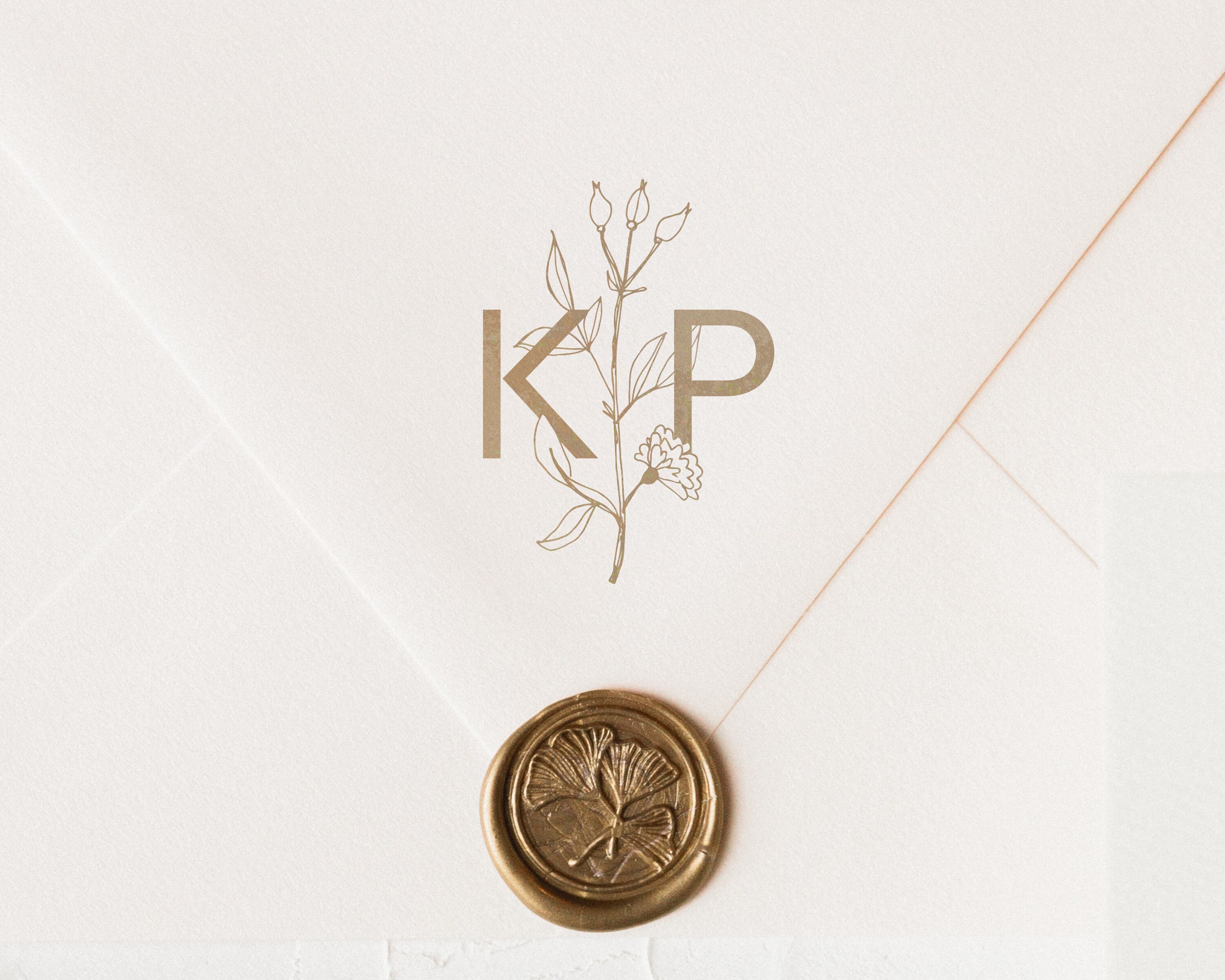 PM wedding initials, botanical boho logo & monogram on Behance  Initials  logo design, Wedding logo monogram, Wedding initials logo