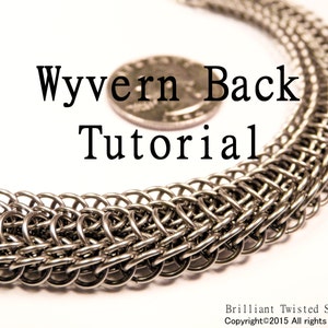 Tutorial for Wyvern Back weave by Brilliant Twisted Skulls