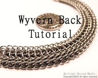 Tutorial for Wyvern Back weave by Brilliant Twisted Skulls