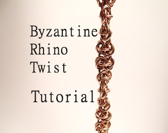 Tutorial for Byzantine Rhino Twist by Brilliant Twisted Skulls