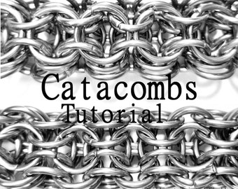 Tutorial for Catacombs weave by Brilliant Twisted Skulls