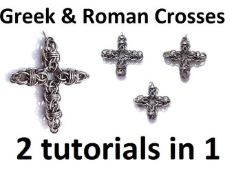 Tutorial for both Greek and Roman Crosses 2 Tutorial package