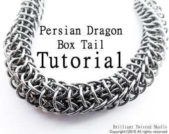 Tutorial for Dragon Box Tail weave by Brilliant Twisted Skulls